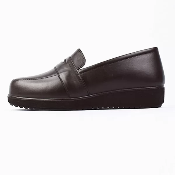 Mocassin Femme confort C02 marron cuir sandale médicale femme confortable Maroc